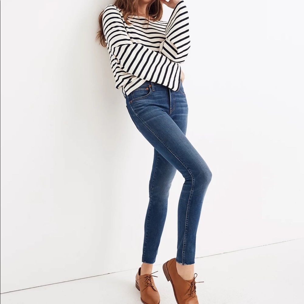 EUC Madewell 9” High Rise Skinny Jean 24